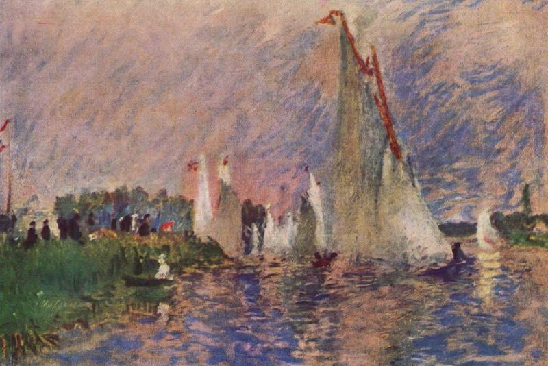 Pierre-Auguste Renoir Regatta bei Argenteuil